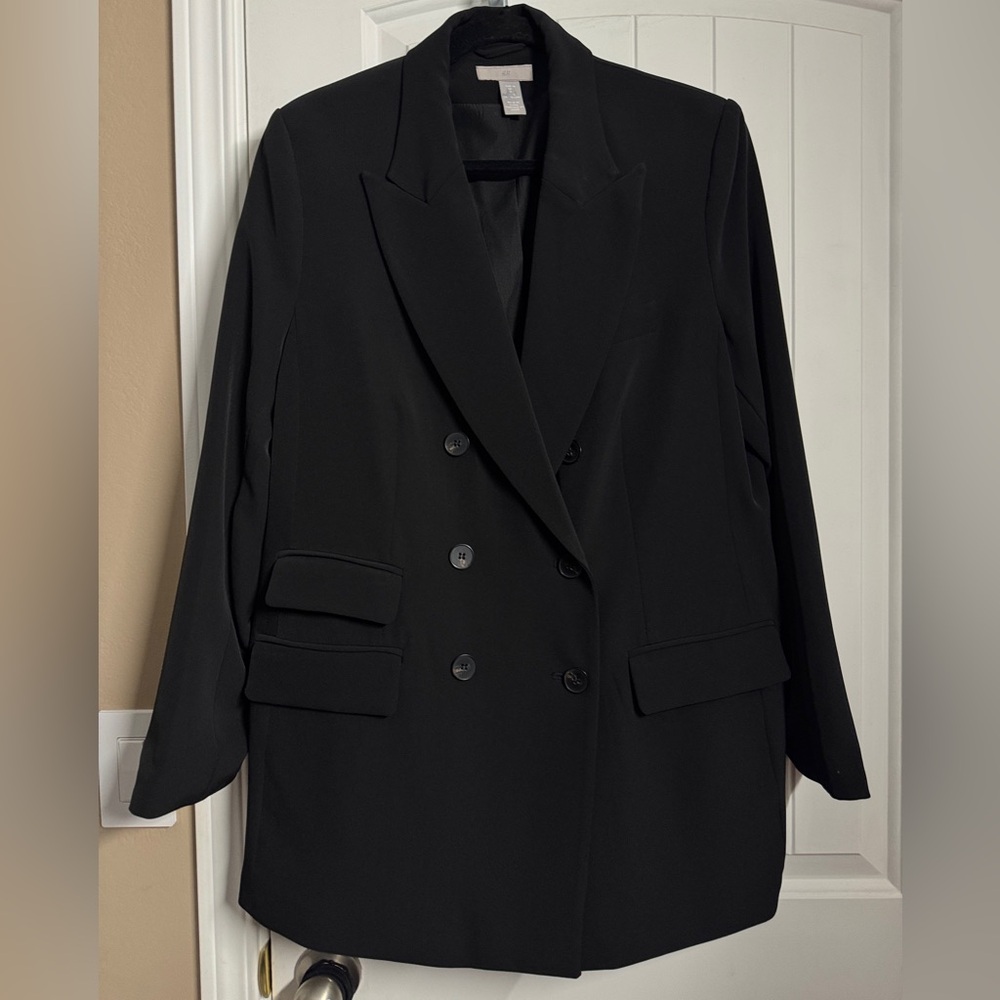 H&M black blazer - Picture 6 of 15